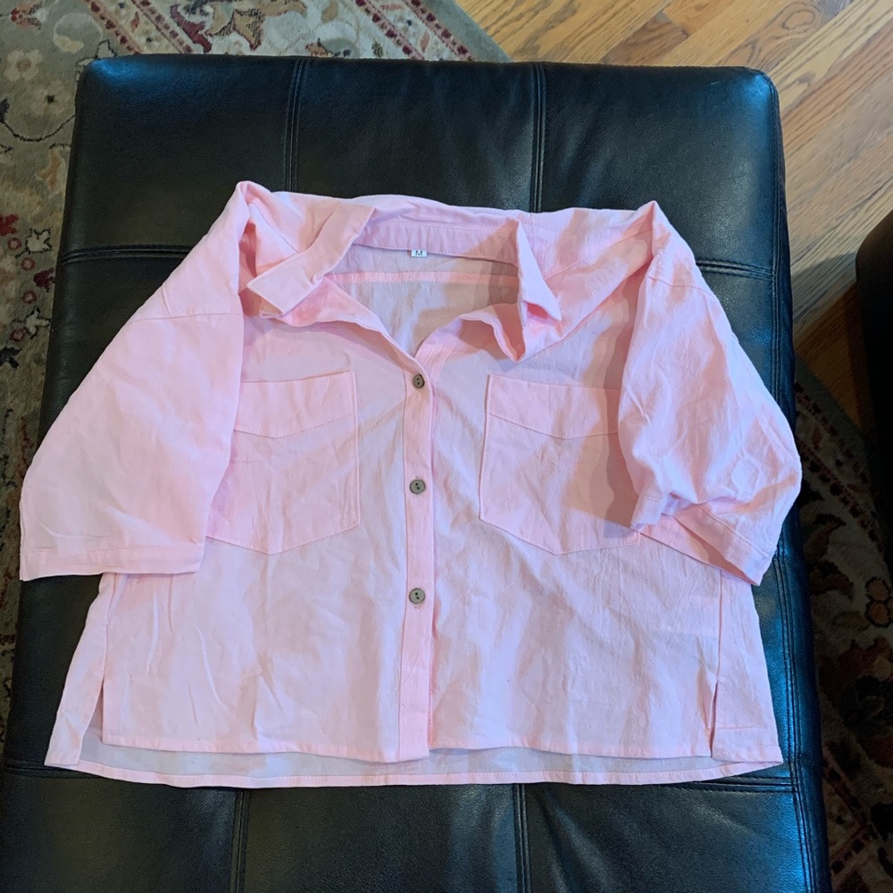 Cropped button up - Picture 2 of 3